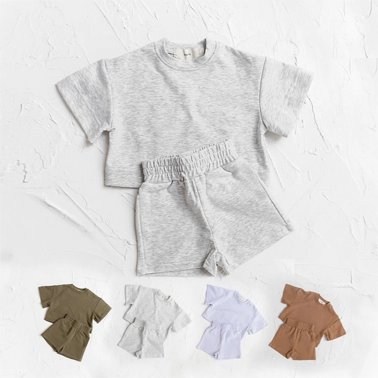 Kids Summer Tracksuit Set-2-Piece